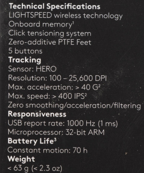 Мышь Logitech G Pro X Superlight белый оптическая 25600dpi беспров. USB 5but (910-005942) от магазина РЭССИ