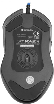 Мышь Defender Sky Dragon GM-090L черный оптическая 3200dpi USB для ноутбука 6but (52090) от магазина РЭССИ