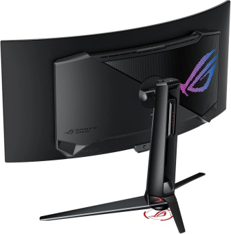 Монитор Asus 34" ROG Swift PG34WCDM черный OLED LED 21:9 HDMI матовая HAS Piv 450cd 178гр/178гр 3440x1440 240Hz FreeSync Premium DP 2K USB 8.4кг от магазина РЭССИ