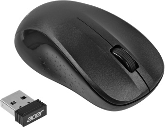 Мышь Acer OMR302 черный оптическая (1200dpi) беспроводная USB (3but) от магазина РЭССИ