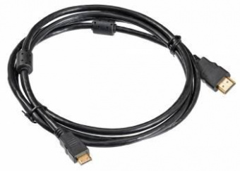 Кабель аудио-видео Buro HDMI 1.4 HDMI (m)/Mini HDMI (m) 1.8м. феррит.кольца Позолоченные контакты черный (MINIHDMI-1.8M) от магазина РЭССИ
