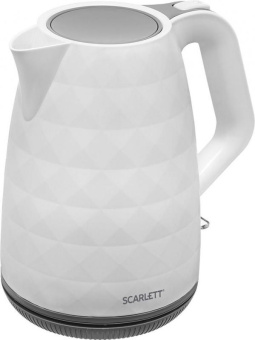 Чайник электрический Scarlett SC-EK18P49 1.7л. 2200Вт белый/серый корпус: пластик (EK18P49) от магазина РЭССИ