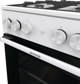 Плита Газовая Gorenje GG5A11WF белый (без крышки) реш.чугун от магазина РЭССИ