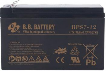 Батарея для ИБП BB BPS 7-12 12В 7Ач от магазина РЭССИ