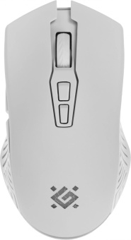 Мышь Defender Pandora GM-502 белый оптическая 3200dpi silent беспров. USB 6but (52502) от магазина РЭССИ