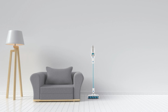 Пылесос Polaris HandStick Pro PVCS 4000 450Вт белый/бирюзовый от магазина РЭССИ