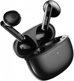 Гарнитура вкладыши Edifier W220T черный беспроводные bluetooth в ушной раковине от магазина РЭССИ