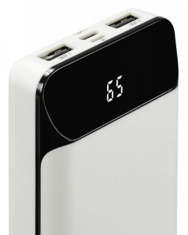 Мобильный аккумулятор Digma DG-10000-SML 10000mAh 3A белый (DG-10000-SML-W) от магазина РЭССИ