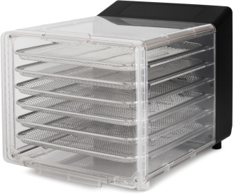 Сушка для фруктов и овощей Hyundai HYFD-8800 12под. 600Вт черный от магазина РЭССИ