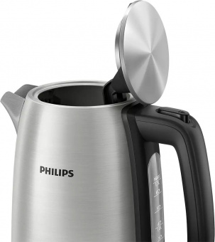 Чайник электрический Philips HD9353/90 1.7л. 2060Вт нержавеющая сталь/черный (корпус: нержавеющая сталь) от магазина РЭССИ