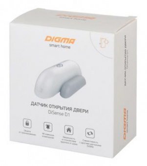 Датчик откр.двери/окна Digma DiSense D1 (DSD1) белый от магазина РЭССИ