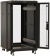 Шкаф серверный Hyperline (TTBR-2266-DD-RAL9004) напольный 22U 600x600мм пер.дв.перфор. задн.дв.перфор. 2 бок.пан. 1000кг черный 510мм 1166мм IP20 сталь от магазина РЭССИ