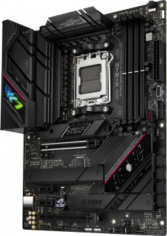 Материнская плата Asus ROG STRIX B650E-F GAMING WIFI SocketAM5 AMD B650 4xDDR5 ATX AC`97 8ch(7.1) 2.5Gg RAID+HDMI+DP от магазина РЭССИ