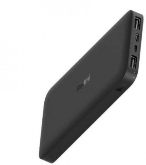 Мобильный аккумулятор Xiaomi Redmi Power Bank PB100LZM 10000mAh 2.4A 2xUSB черный (VXN4305GL) от магазина РЭССИ