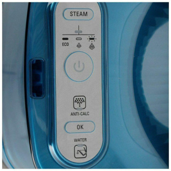 Отпариватель ручной Tefal UT2020E0 2170Вт черный/синий от магазина РЭССИ