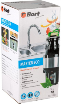 Измельчитель Bort Master Eco 390Вт черный от магазина РЭССИ