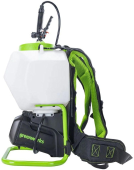 Опрыскиватель Greenworks G40BPS аккум. ранц. 15л белый/зеленый (5300007UA) от магазина РЭССИ