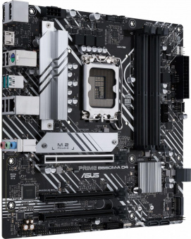 Материнская плата Asus PRIME B660M-A D4 Soc-1700 Intel B660 4xDDR4 mATX AC`97 8ch(7.1) 2.5Gg RAID+HDMI+DP от магазина РЭССИ