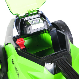 Аккумуляторная газонокосилка GreenWorks 24V 33 см бесщеточная без АКБ и ЗУ 2516107 от магазина РЭССИ