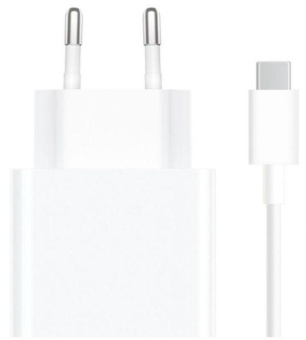 Сетевое зар./устр. Xiaomi 33W Charging Combo (Type-A) EU 33W 3A (PD) USB универсальное белый (BHR6039EU) от магазина РЭССИ