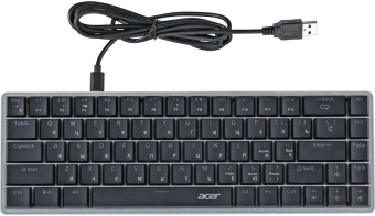 Клавиатура Acer OKW302 механическая серебристый USB for gamer LED (ZL.KBDCC.01C) от магазина РЭССИ