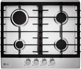 Газовая варочная поверхность LG HU641BAG2 нержавеющая сталь от магазина РЭССИ