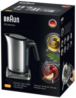 Чайник электрический Braun WK5115BK 1.7л. 3000Вт черный (корпус: пластик) от магазина РЭССИ