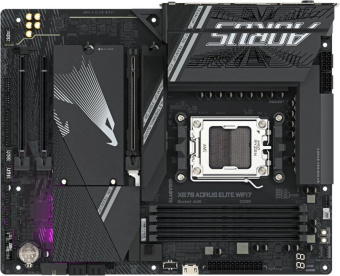 Материнская плата Gigabyte X870 A ELITE WIFI7 SocketAM5 AMD X870 4xDDR5 ATX AC`97 8ch(7.1) 2.5Gg RAID+HDMI от магазина РЭССИ
