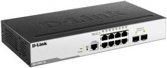 Коммутатор D-Link DGS-3000-10L/B1A 8G 2SFP управляемый от магазина РЭССИ