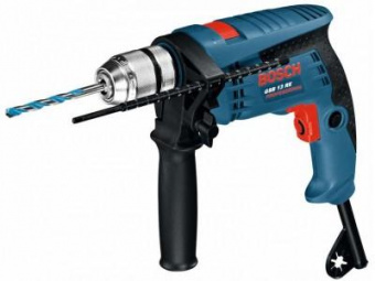 Дрель ударная Bosch GSB 13 RE Professional 600Вт патрон:кулачковый реверс (0601217102) от магазина РЭССИ