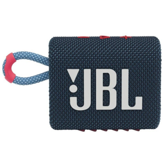 Колонка порт. JBL GO 3 синий/розовый 4.2W 1.0 BT 10м (JBLGO3BLUP) от магазина РЭССИ
