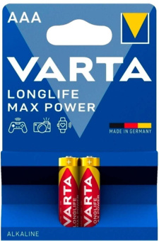Батарея Varta LongLife Max Power LR03 Alkaline AAA (2шт) блистер от магазина РЭССИ