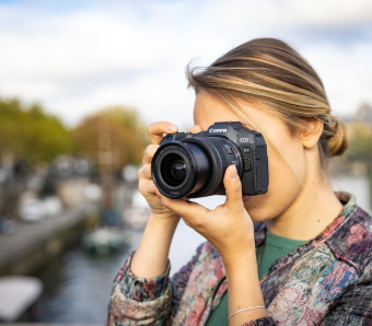 Фотоаппарат Canon EOS R8 черный 24.2Mpix 3" UHD 4K WiFi LP-E17 от магазина РЭССИ