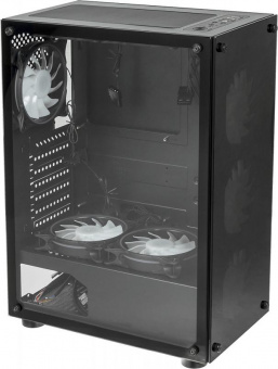 Корпус Formula V-LINE 7706 черный без БП ATX 8x120mm 2xUSB2.0 2xUSB3.0 audio bott PSU от магазина РЭССИ