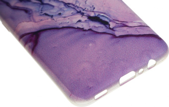 Чехол (клип-кейс) Gresso для Samsung Galaxy A03 Air прозрачный/фиолетовый (GR17AAAE9207) от магазина РЭССИ