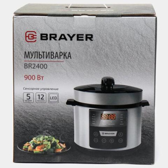 Мультиварка BRAYER 900 Вт 5 л BR2400 от магазина РЭССИ