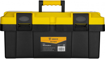 Ящик для инстр. Deko DKTB28 1отд. 6карм. желтый/черный (065-0833) от магазина РЭССИ