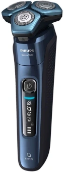 Бритва роторная Philips S7782/53 реж.эл.:3 питан.:аккум. синий/черный от магазина РЭССИ