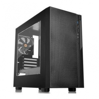 Корпус Thermaltake Versa H18 Window черный без БП mATX 2xUSB2.0 1xUSB3.0 audio bott PSU от магазина РЭССИ