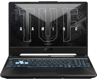 Ноутбук Asus TUF Gaming A15 FA506NF-HN042 Ryzen 5 7535HS 8Gb SSD512Gb NVIDIA GeForce RTX 2050 4Gb 15.6" IPS FHD (1920x1080) noOS black WiFi BT Cam (90NR0JE7-M004R0) от магазина РЭССИ
