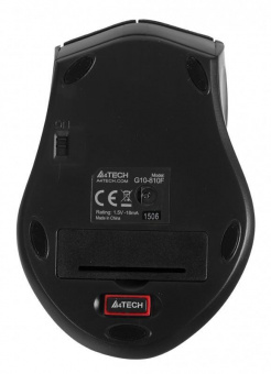 Мышь A4Tech V-Track G10-810F черный оптическая (2000dpi) беспроводная USB для ноутбука (7but) от магазина РЭССИ