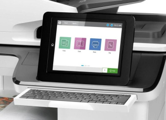 МФУ лазерный HP Color LaserJet Enterprise Flow M776z (3WT91A) A3 Duplex Net белый от магазина РЭССИ