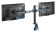 Кронштейн для мониторов Hama FM 2 Arms 00118494 черный 13"-35" макс.15кг настольный поворот и наклон от магазина РЭССИ