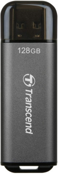 Флеш Диск Transcend 128Gb Jetflash 920 TS128GJF920 USB3.1 темно-серый от магазина РЭССИ