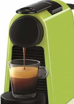 Кофемашина Delonghi Nespresso Essenza EN85.L 1260Вт лайм от магазина РЭССИ