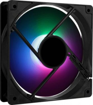 Вентилятор Aerocool Frost 12 PWM 120x120mm 4-pin 18-28dB 160gr LED Ret от магазина РЭССИ