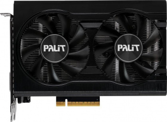 Видеокарта Palit PCI-E 4.0 PA-RTX3050 DUAL NVIDIA GeForce RTX 3050 8192Mb 128 GDDR6 1552/14000 HDMIx1 DPx3 HDCP Ret от магазина РЭССИ