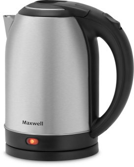 Чайник электрический Maxwell MW-1077 1.8л. 2200Вт сталь корпус: металл/пластик от магазина РЭССИ