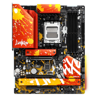 Материнская плата Asrock B650 LIVEMIXER SocketAM5 AMD B650 4xDDR5 ATX AC`97 8ch(7.1) 2.5Gg RAID+HDMI+DP от магазина РЭССИ