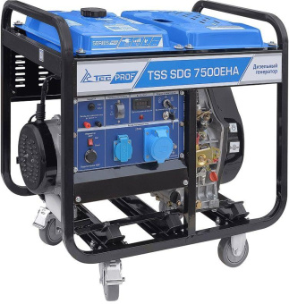 Генератор ТСС SDG 7500EHA 7.5кВт от магазина РЭССИ